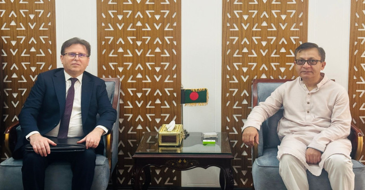 বাণিজ্যমন্ত্রীর সাথে তুরস্কের রাষ্ট্রদূত এর বৈঠক